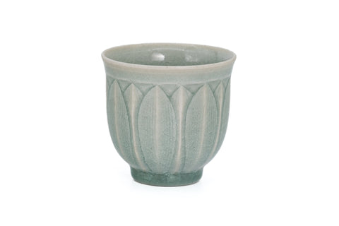 Celadon Lotus Petals Teacup - 150ml