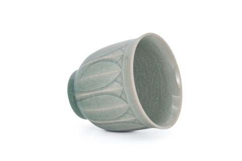 Celadon Lotus Petals Teacup - 150ml