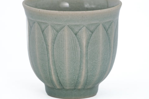 Celadon Lotus Petals Teacup - 150ml
