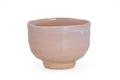 Hagi-yaki Hantsutsu-gata Chawan - side view of the straight-walled bowl