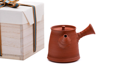 Hon-Shudei Fuji-gata Tokoname Teapot - 160ml