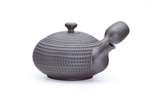 Purple Shidei Tochiri Banko-yaki Teapot - 240ml