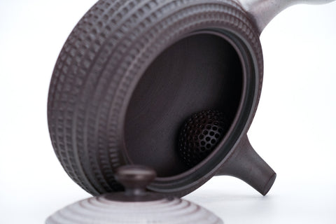 Purple Shidei Tochiri Banko-yaki Teapot - 240ml