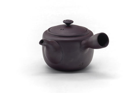 Japanese Kyusu - Floral Engraved Banko Teapot - 200ml
