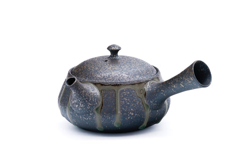 Metallic Ash-Glazed Tokoname Teapot - 280ml