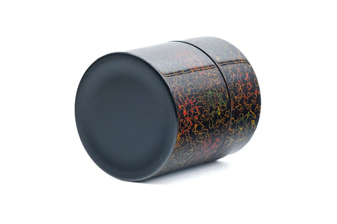 Kuro Kara-Nuri Chazutsu - Black Lacquerware Tea Canister