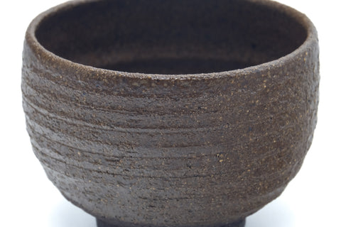 Japanese Teacup - Brown Stoneware Yunomi - 100ml