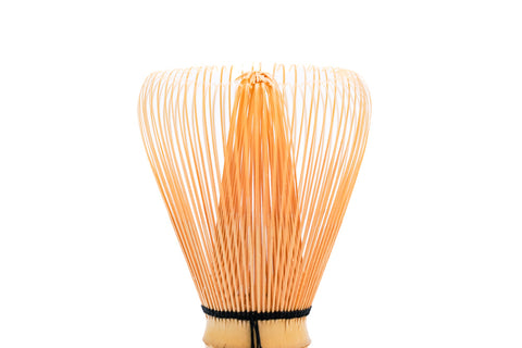 Shiratake 100-tine Chasen - White Bamboo Matcha Whisk