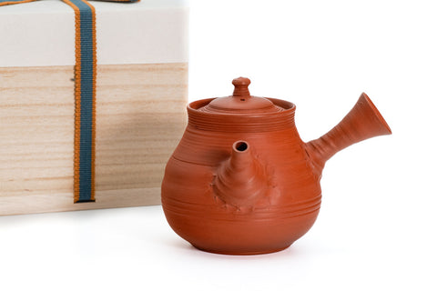 Hon-Shudei Nasu-gata Tokoname Teapot - 260ml