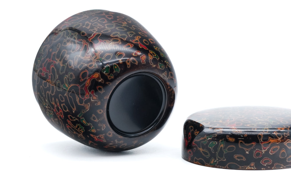 Kuro Kara-nuri Natsume - Black Lacquer Tea Caddy – Tezumi