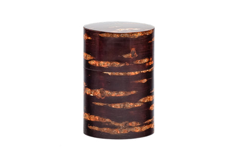 Kabazaiku Chazutsu - Wooden Cherry Bark Tea Canister
