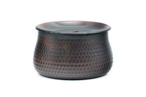 Japanese Kensui - Vintage Metal Water Bowl - 500ml