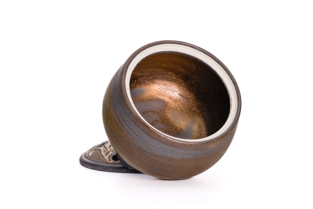 Kurokinsai Lidded Kōro - Incense Censer – Tezumi