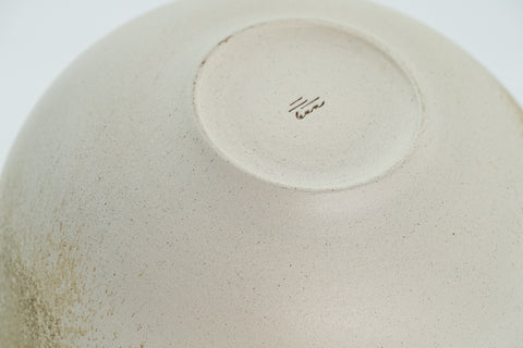 Ash-splattered Spouted Matcha Bowl