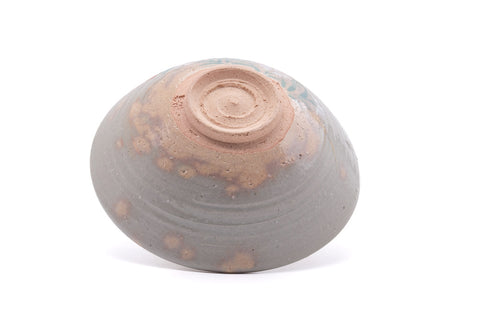 Japanese Matcha Bowl - Floral Hagi Hira-gata Chawan - 150ml