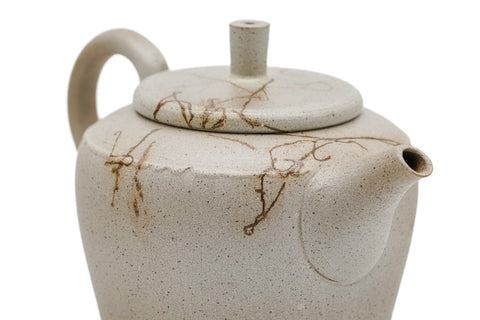 Beige Mogake Tokoname Teapot - 140ml
