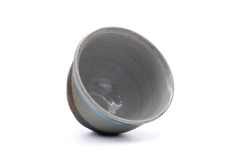 Blue Ash-Glazed Tokoname Teacup - 140ml