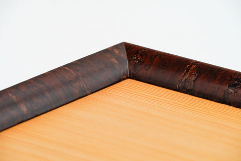 Kabazaiku Naga-bon - Akita Cedar Cherry Bark Tray