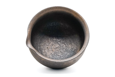 Kurokinsai Spouted Matcha Bowl