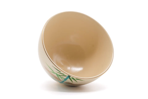 Japanese Matcha Bowl - Bamboo Kyo-yaki Chawan - 445ml