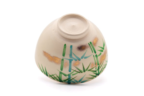 Japanese Matcha Bowl - Bamboo Kyo-yaki Chawan - 445ml