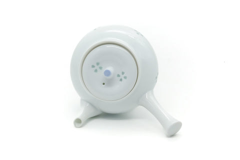 Japanese Kyusu - Floral Porcelain Arita-yaki Teapot - 340ml