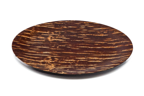 Japanese Round Tray - Vintage Kabazaiku Wooden Cherry Bark Maru-bon
