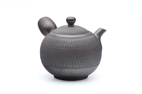 Round Shidei Tochiri Banko-yaki Teapot - 300ml