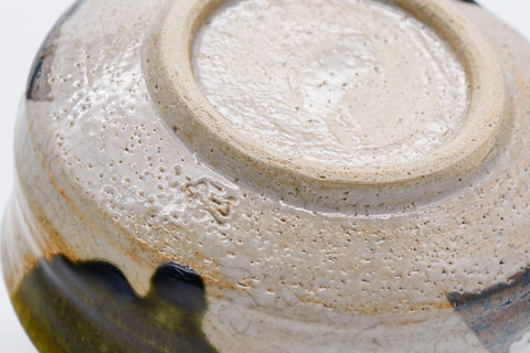 Mt. Fuji Ao-Oribe Chawan