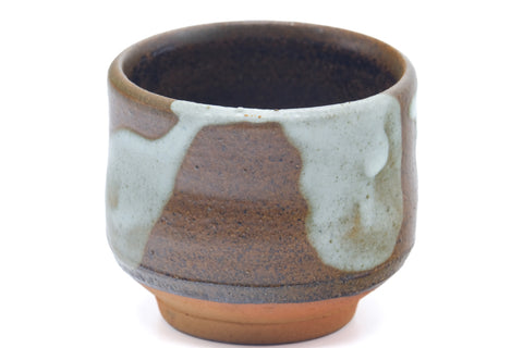 Japanese Teacup - Abstract Milky Brown Yunomi - 100ml