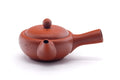 Opposite three-quarter view of the Tokoname teapot