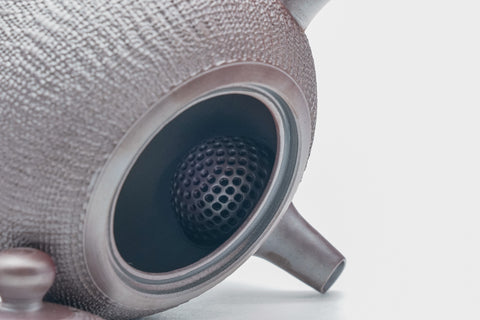 Round Shidei Tochiri Banko-yaki Teapot - 300ml