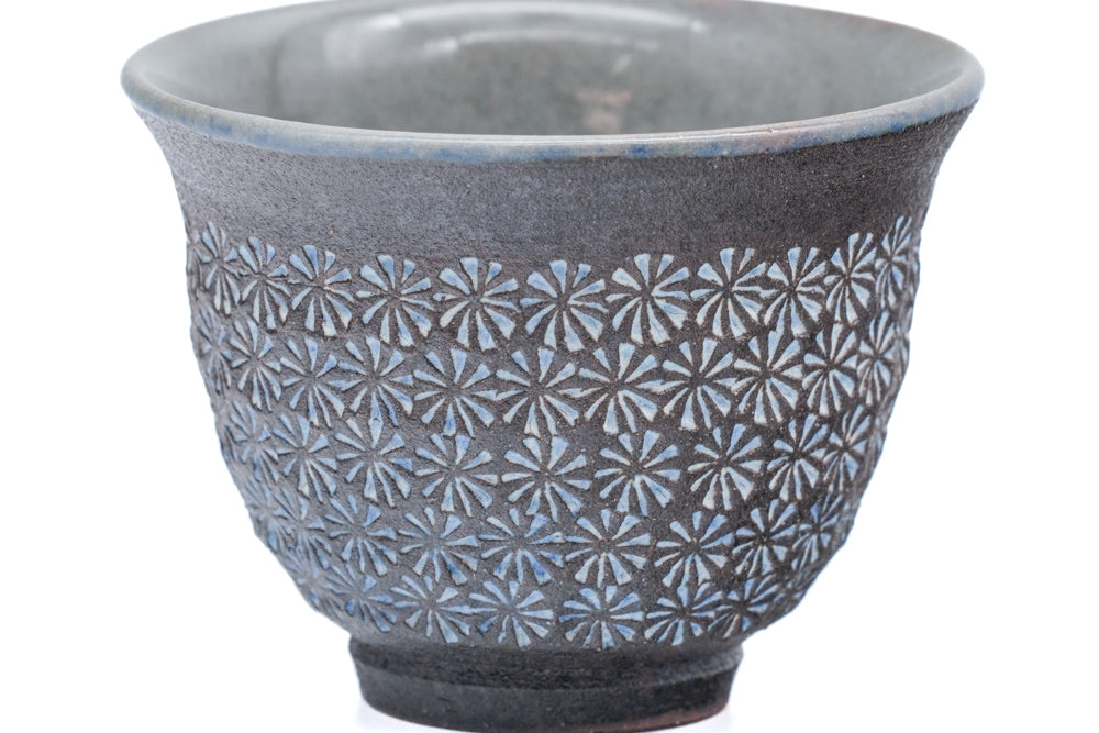 Blue Ao-Mishima Yunomi - Thumbnail 4