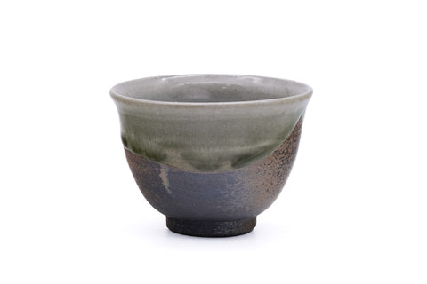 Blue Ash-Glazed Tokoname Teacup - 140ml