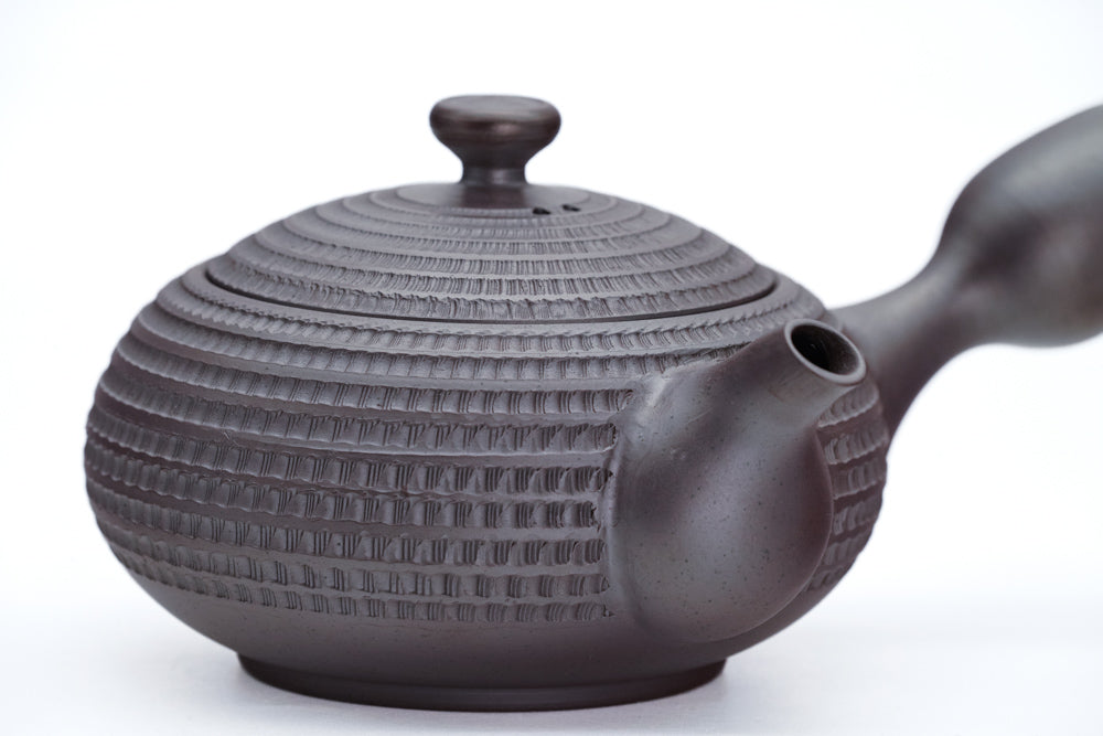 Kurokawa Masaki Shidei Tochiri Banko-yaki Teapot - Thumbnail 2