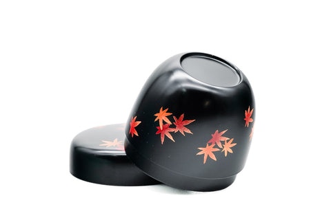 Momiji Natsume - Black Lacquer Tea Caddy