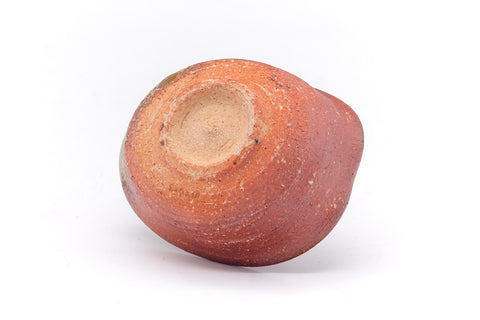 Japanese Tea Set - Shigaraki-yaki Houhin Teapot, Katakuchi Water Cooler, and 3 Yunomi Teacups