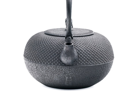 Round Arare Cast Iron Tetsubin - 1.2L