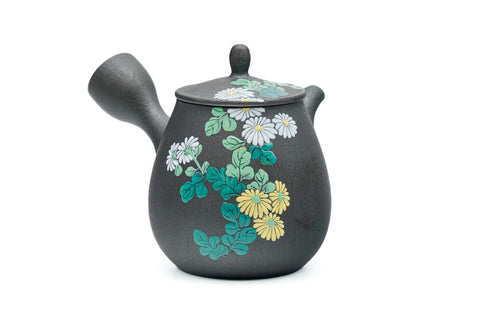 Chrysanthemum Banko-yaki Teapot - 250ml