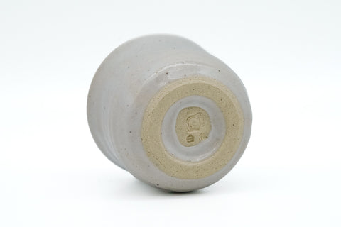 Japanese Teacup - White Mino-yaki Yunomi - 90ml