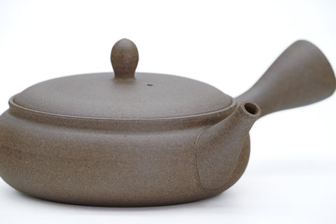 Yakishime Flat Tokoname Teapot  - 200ml