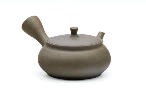 Flat Yakishime Tokoname Teapot - 200ml
