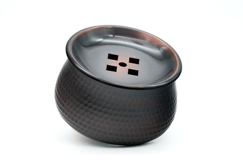 Japanese Kensui - Vintage Metal Water Bowl - 500ml