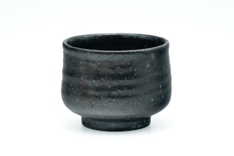 Matte Black Hantsutsu-gata Yunomi - 150ml