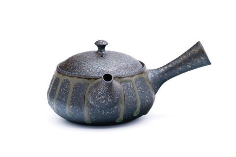 Metallic Ash-Glazed Tokoname Teapot - 280ml