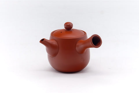 Japanese Kyusu - Small Tokoname Red Shudei Teapot - 125ml