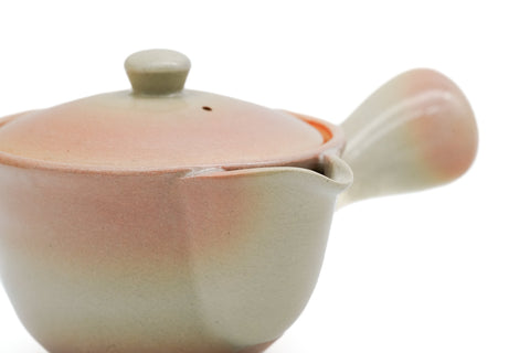 Japanese Tea Set - Vintage Hagi Kyusu with 4 Yunomi