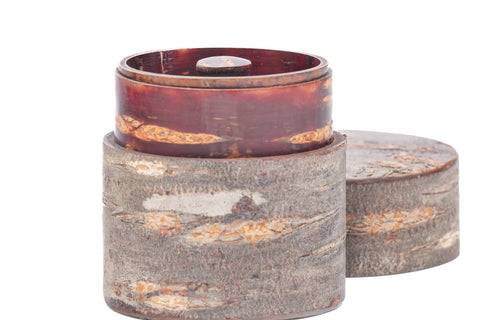 Kabazaiku Chazutsu - Unpolished Cherry Bark Tea Caddy