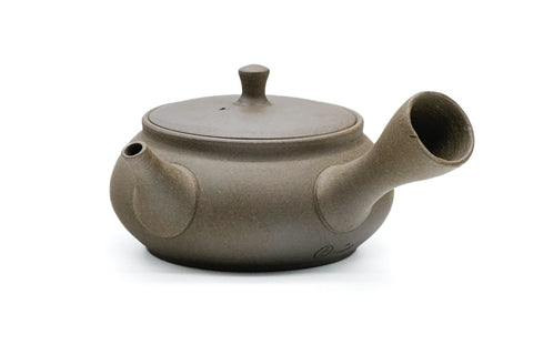 Flat Yakishime Tokoname Teapot - 200ml