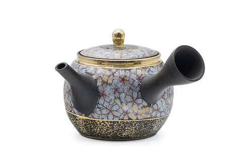Gold Sakura Kokudei Tokoname Teapot - 300ml